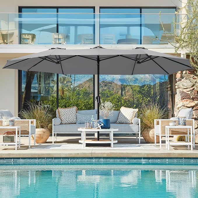 SUPERJARE 15FT Outdoor Umbrella - Image 6