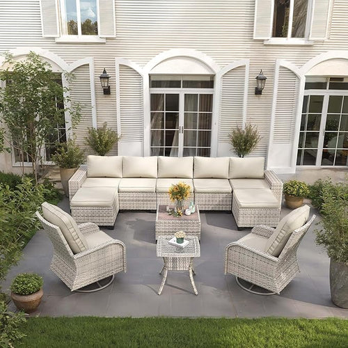 11-Piece Outdoor Patio Furniture Set by MuphyersPatioFurniture