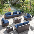 ALAULM 10 Pieces Patio Furniture Set by ALAULM