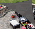AsterOutdoor Sun Shade Sail Triangle 10' x 10' x 10' UV Block Canopy by AsterOutdoor