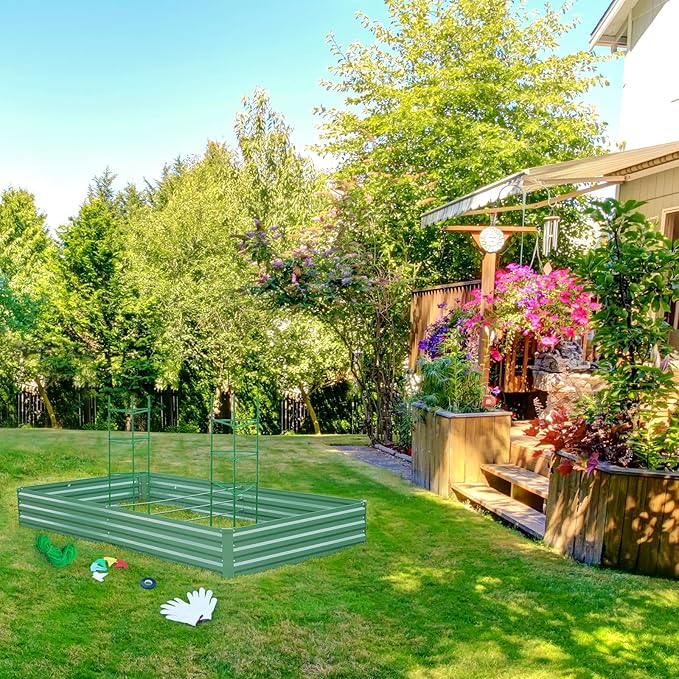 ONCEMORE Galvanized Raised Garden Bed - Image 6