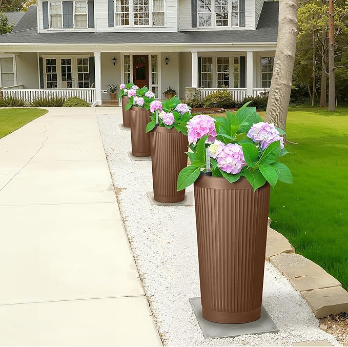 FENCY 2Pack 24IN Self Watering Planter - Image 7