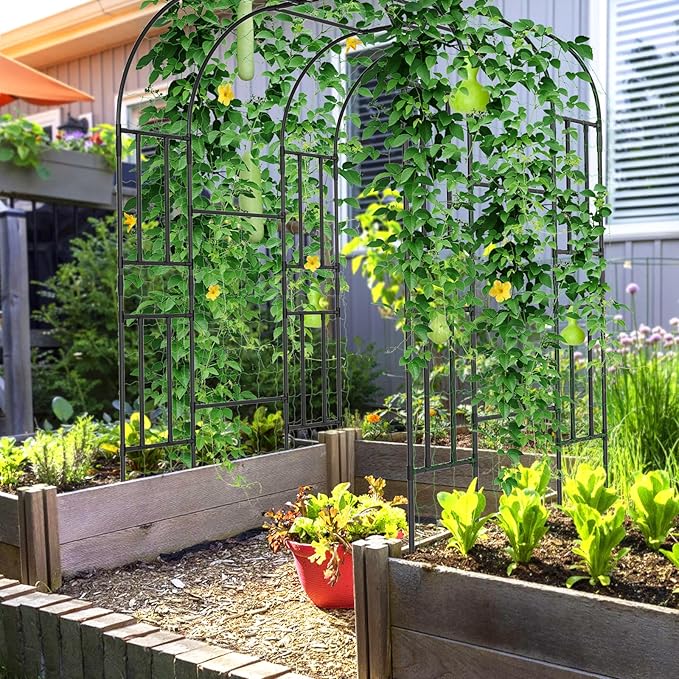 DoCred Large Tall Garden Arch Trellis - Image 7
