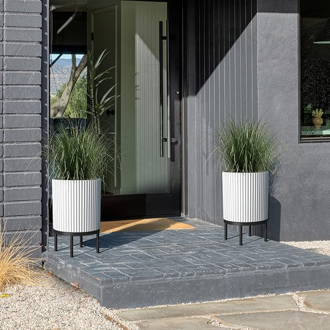 Veradek Demi Series Round Planter w/ Stand - Image 7