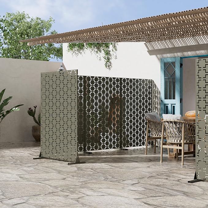 Casaphoria Metal Privacy Screen Outdoor - Image 3