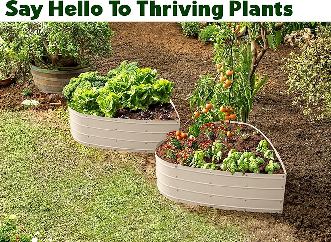 Plant & Plot Galvanized Raised Garden Beds Outdoor // Planter Raised Beds - Image 4