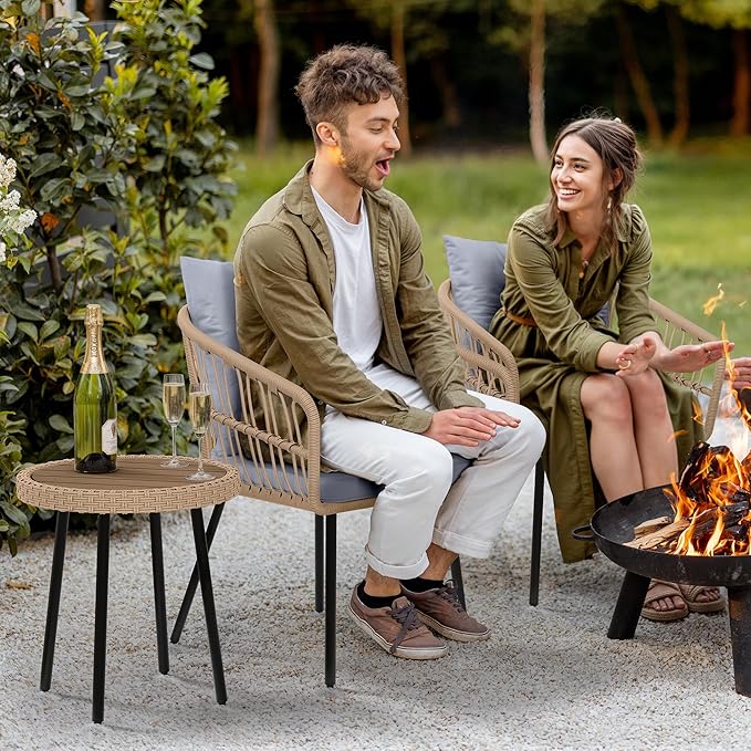 YITAHOME 3 Piece Bistro Set Outdoor - Image 6