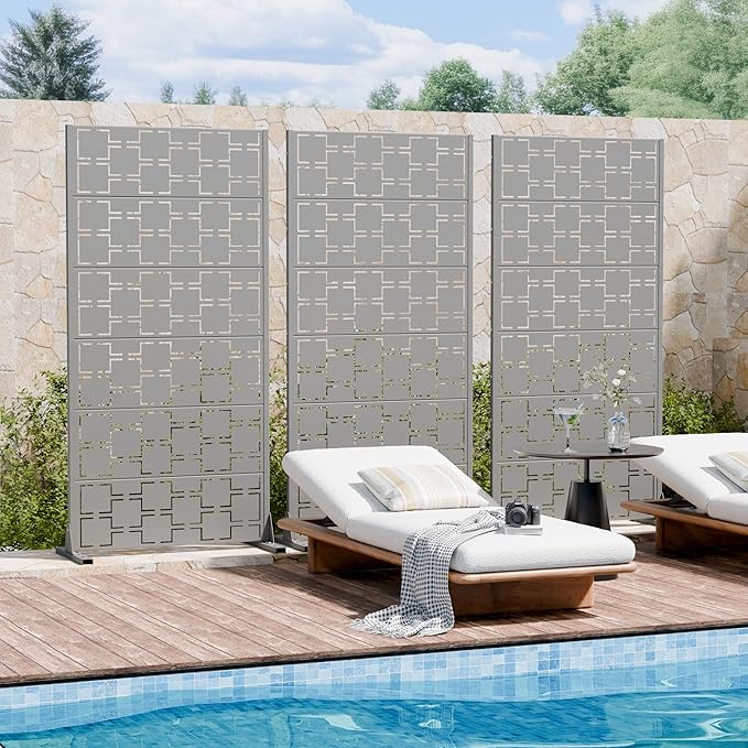 Casaphoria Metal Privacy Screen Outdoor - Image 3
