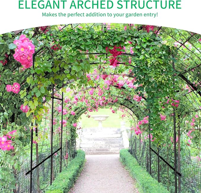 DoCred Tall Garden Arch Trellis - Image 5