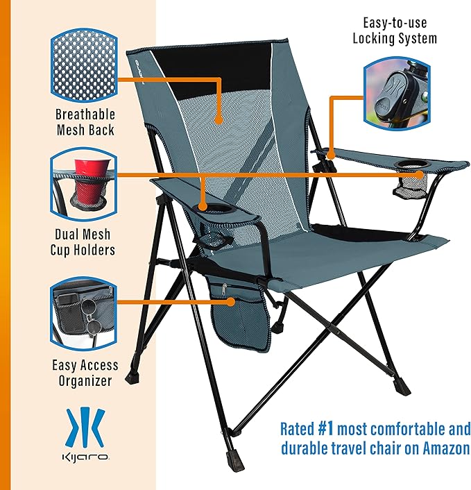 Kijaro Portable Camping Chairs - Image 5