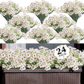 24 White Bundles Artificial Flowers by ColoPlay