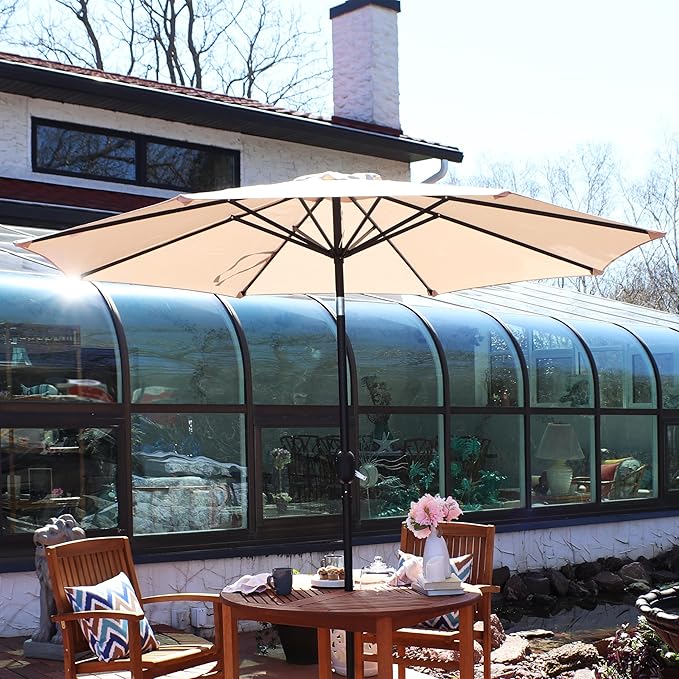 Sunnydaze Outdoor Patio Umbrella - Image 6