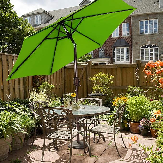 Blissun 7.5 ft Patio Umbrella, Yard Umbrella, Outdoor Market Umbrella - Image 7