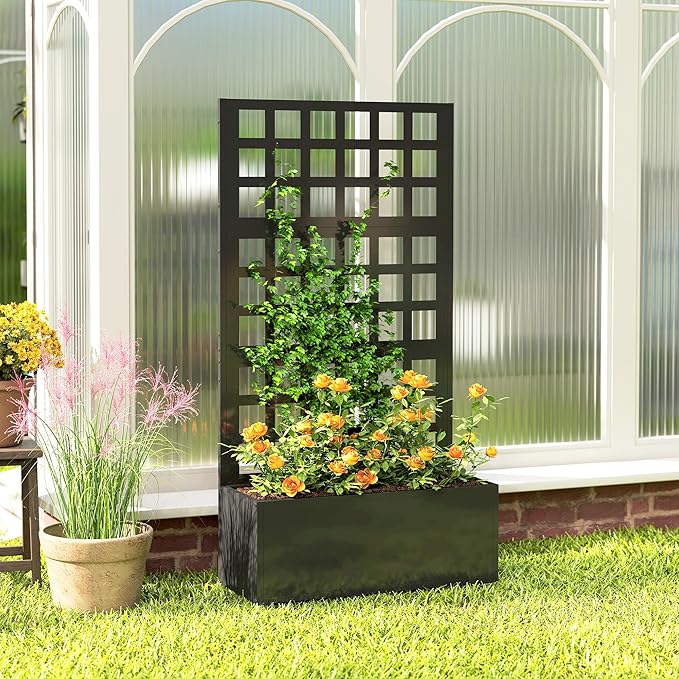 Outsunny Galvanized Raised Garden Bed - Image 9