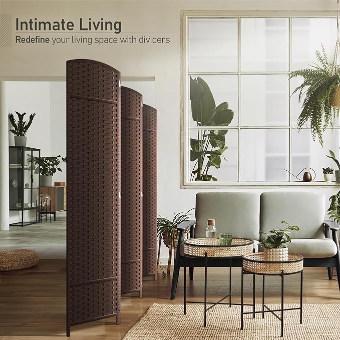Sorbus 6 Panel Room Divider 6 ft. Tall - Image 2