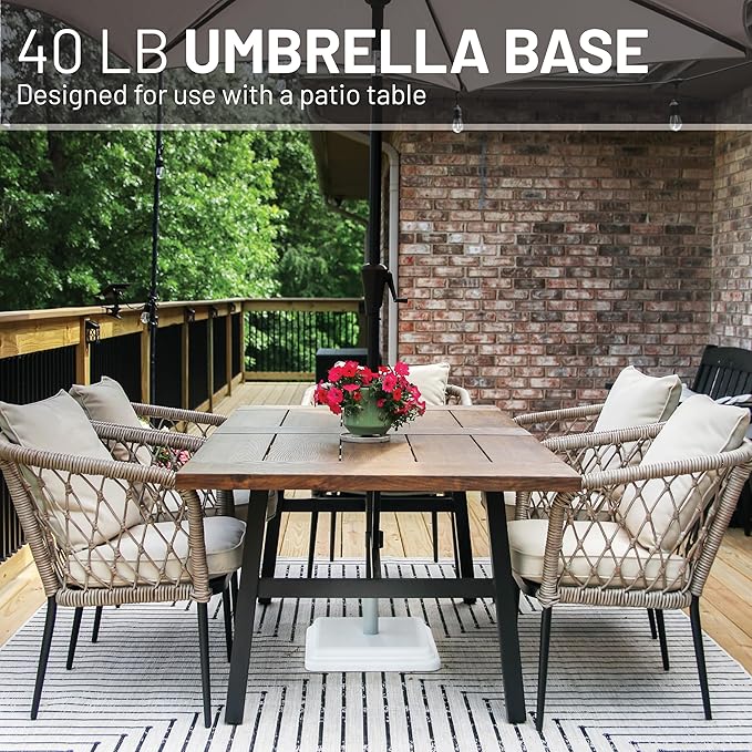 US Weight 40 Pound Umbrella Base - Image 2