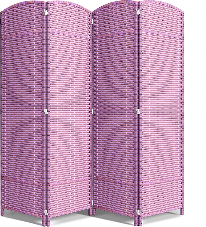 Sorbus 4-Panel Black Room Divider by Sorbus