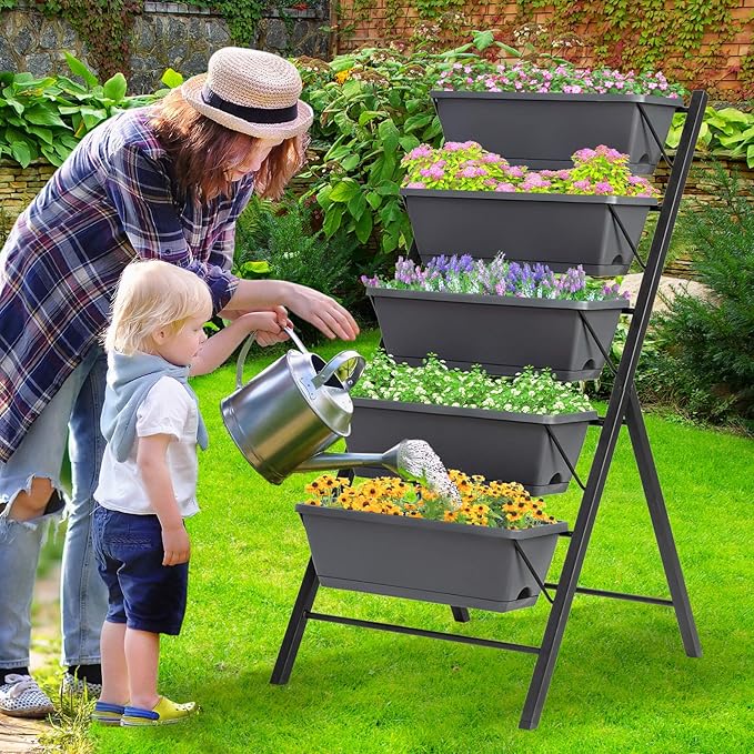 Giantex Vertical Raised Garden Bed, Elevated Planter Raised Beds - Image 8