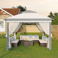 11'x11 Pop-Up Gazebo, Instant Outdoor Canopy Tent by GarveeLife