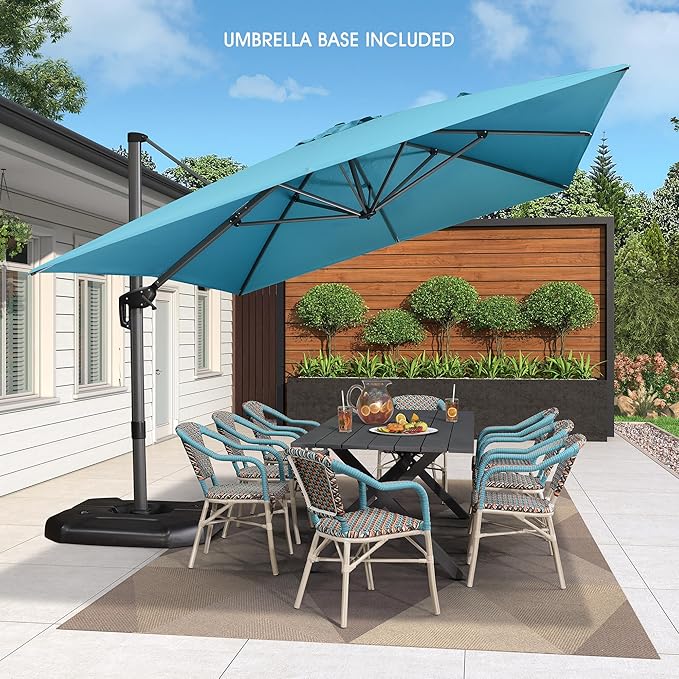 PURPLE LEAF 10' X 13' Patio Umbrella - Image 2