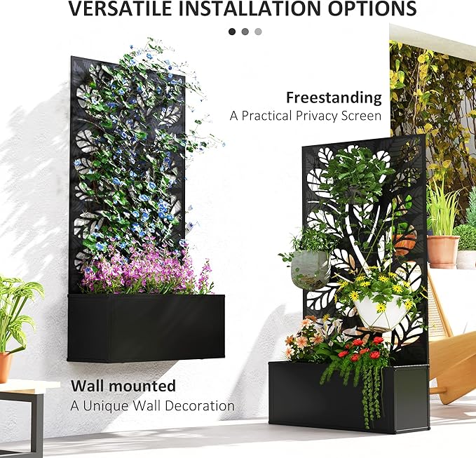 Outsunny Metal Raised Garden Bed - Image 4