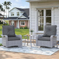 2-Seat Modern Patio Furniture Set by MASIONBACKYARDS
