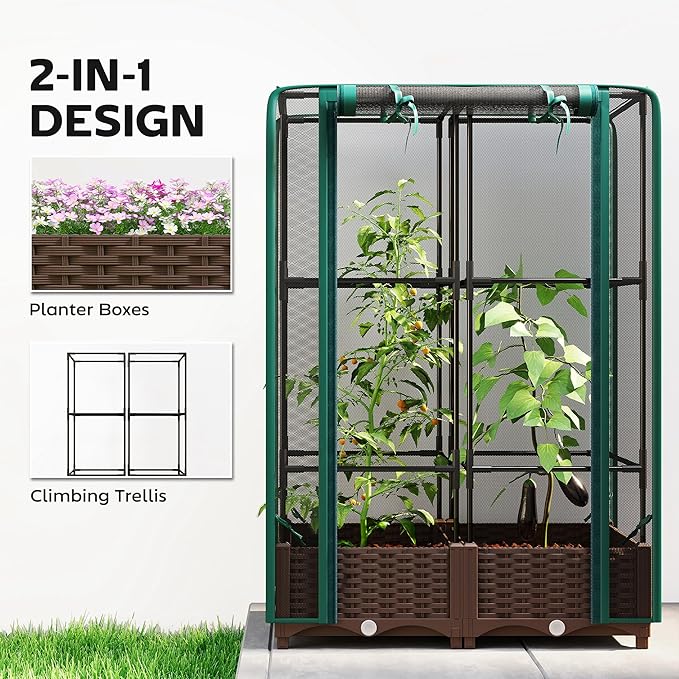 Outsunny Raised Garden Bed - Image 3