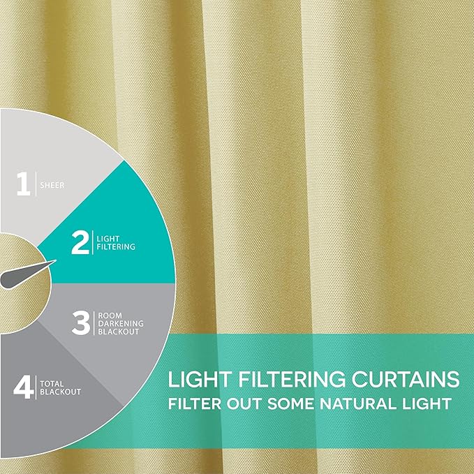 Exclusive Home Cabana Solid Indoor/Outdoor Light Filtering Hook-and-Loop Tab - Image 11