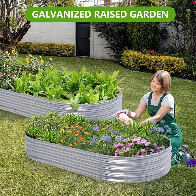 Galvanized Raised Garden Bed, Raised Beds - Image 2