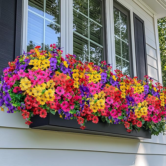 Artificial Flowers for Outdoors Fake Plants - Image 4