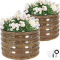 G GOOD GAIN Round Raised Garden Bed by GGOODGAIN