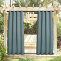 NICETOWN Outdoor Curtains for Patio Waterproof & Windproof 2 Panels, Thermal by NICETOWN