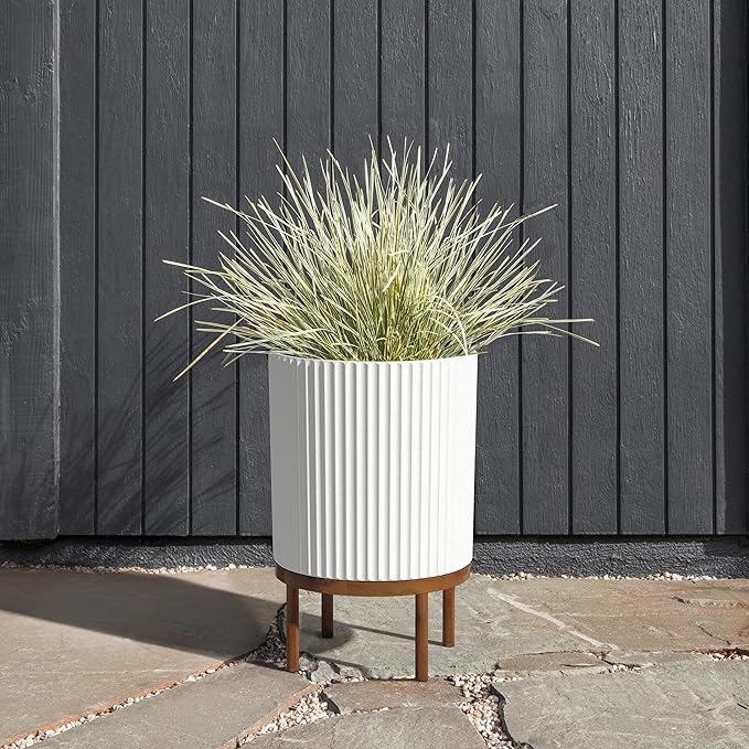 Veradek Demi Series Round Planter w/Stand - Image 5