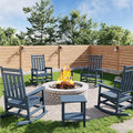 GarveeLife Poly Lumber Rocking Chair Outdoor Set of 4 by GarveeLife