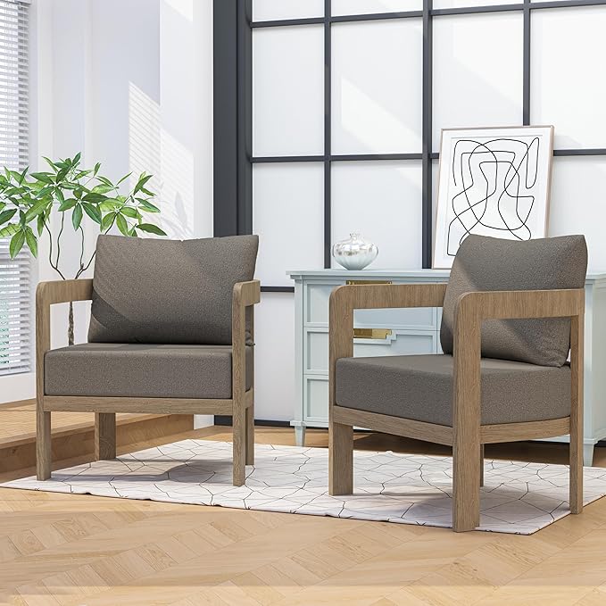 Outdoor Furniture Set, Metal Modern Outside Furniture - Image 6