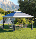 13 X 13FT Pop Up Gazebo, Canopy Tent, Gazebos on Clearance, Patio Folding Canopy by Hipicute