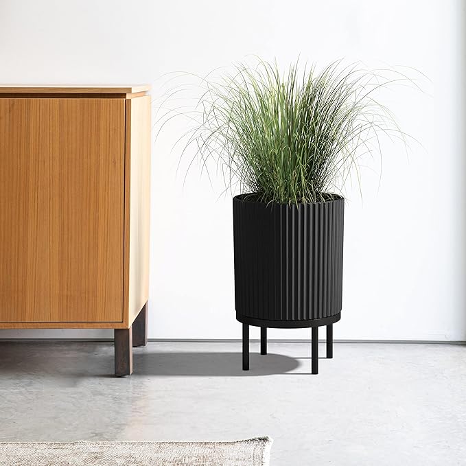 Veradek Demi Series Round Planter w/ Stand - Image 4
