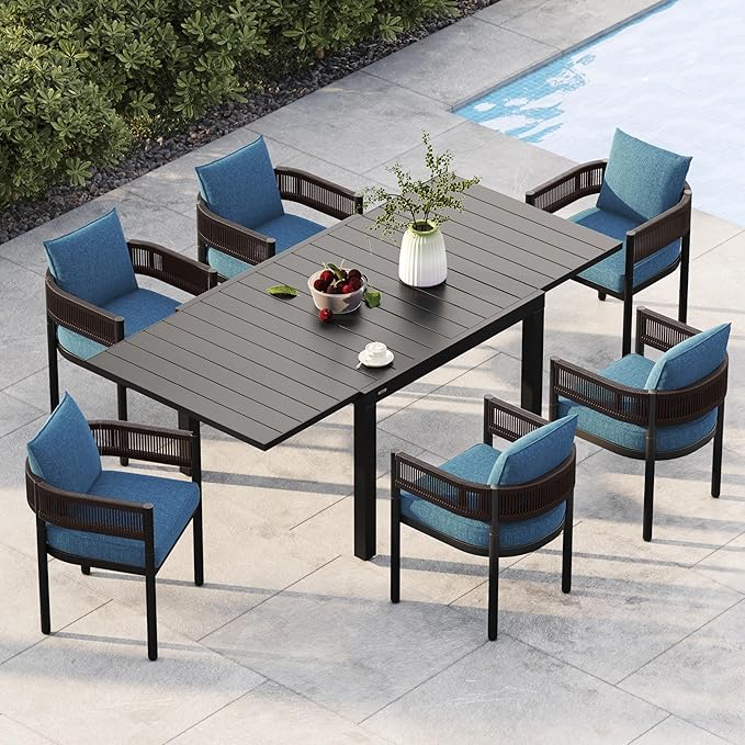 Grand patio 7-Piece Outdoor Dining Set by GrandPatio
