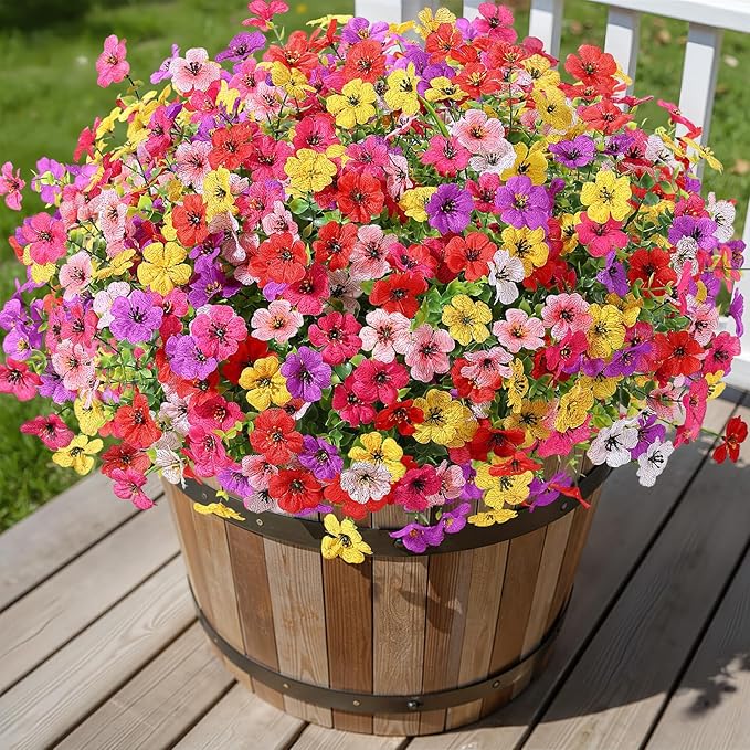 Alupssuc 48 Bundles Artificial Flowers - Image 2