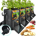 4Pcs 15 Gallon Potato Grow Bags by Pamazy