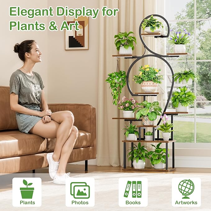 POZILAN Plant Stand Indoor - Image 6