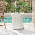 Christopher Knight Home Earleant Outdoor Side Table, Lightweight Concrete by ChristopherKnightHome