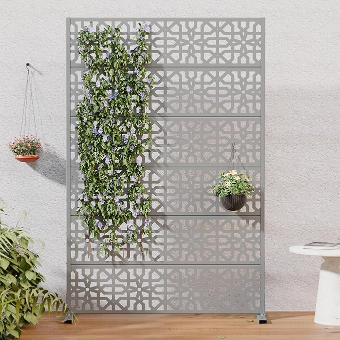 Casaphoria Metal Privacy Screen Outdoor by Casaphoria