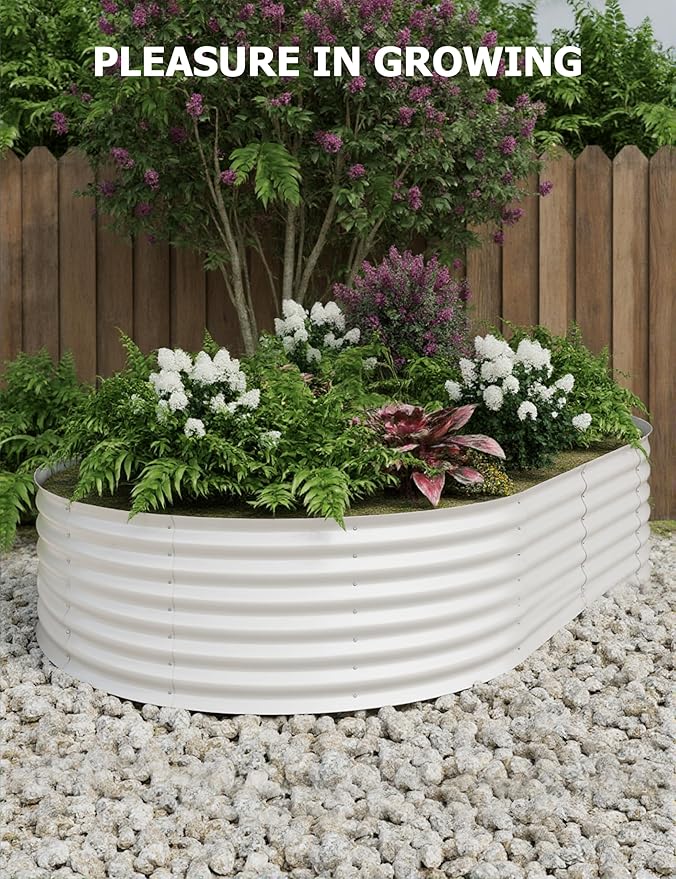 2 Pcs Raised Garden Beds Outdoor 10x4x1.5 ft - Image 6