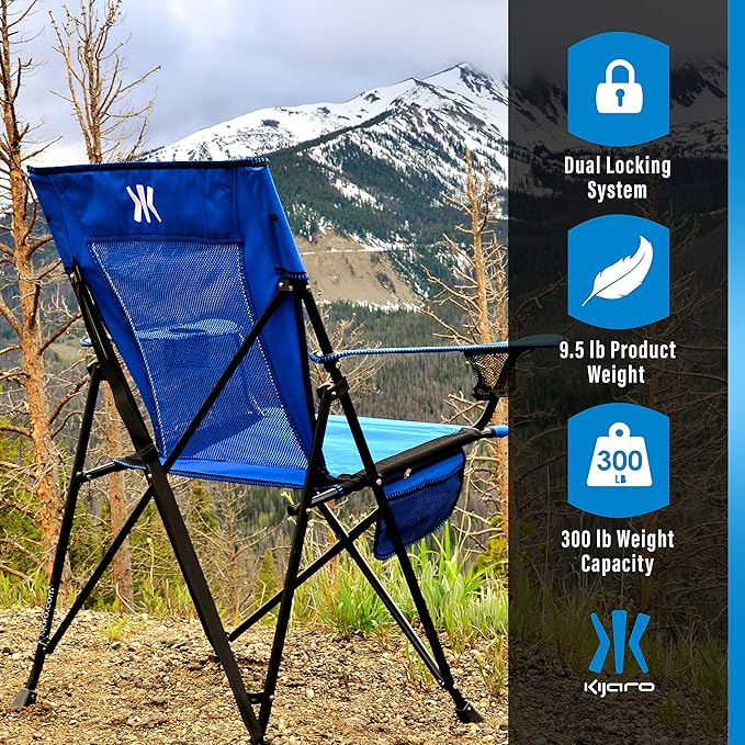 Kijaro Dual Lock Folding Camp Chairs - Image 6