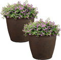 Sunnydaze 20-Inch Anjelica Large Plastic Pot by SunnydazeDecor