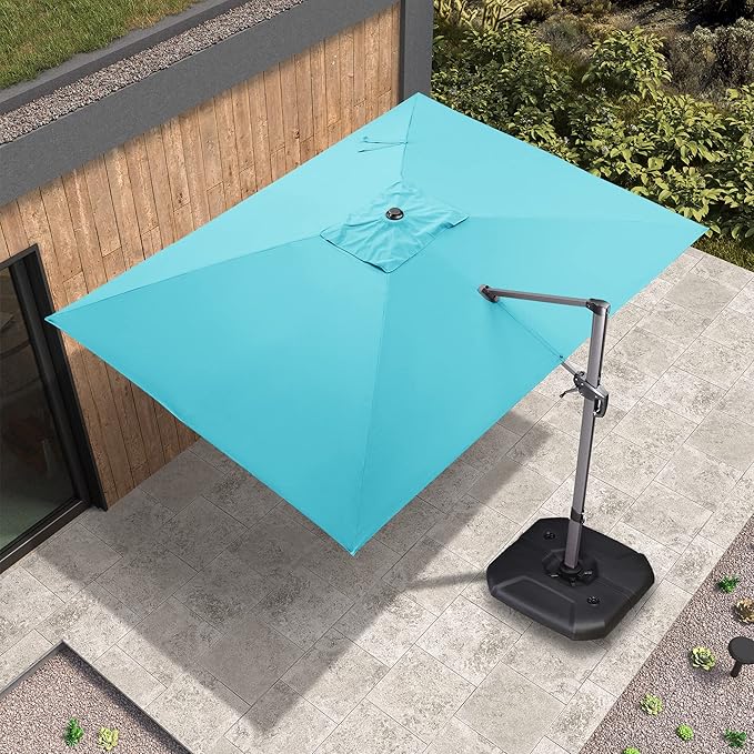 PURPLE LEAF 9' X 11.5' Patio Umbrella - Image 2