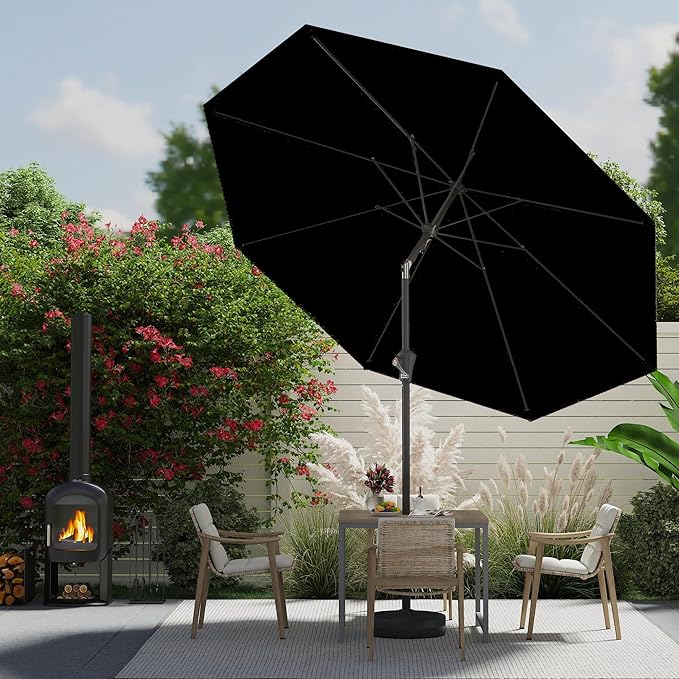 AreShark 9 FT Patio Umbrella for Outdoor, Outdoor Umbrella - Image 5