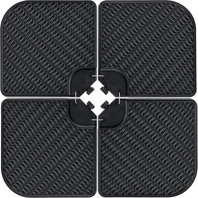 Best Choice Products 4-Piece 174lb Capacity Faux Wicker Cantilever Offset Patio by BestChoiceProducts