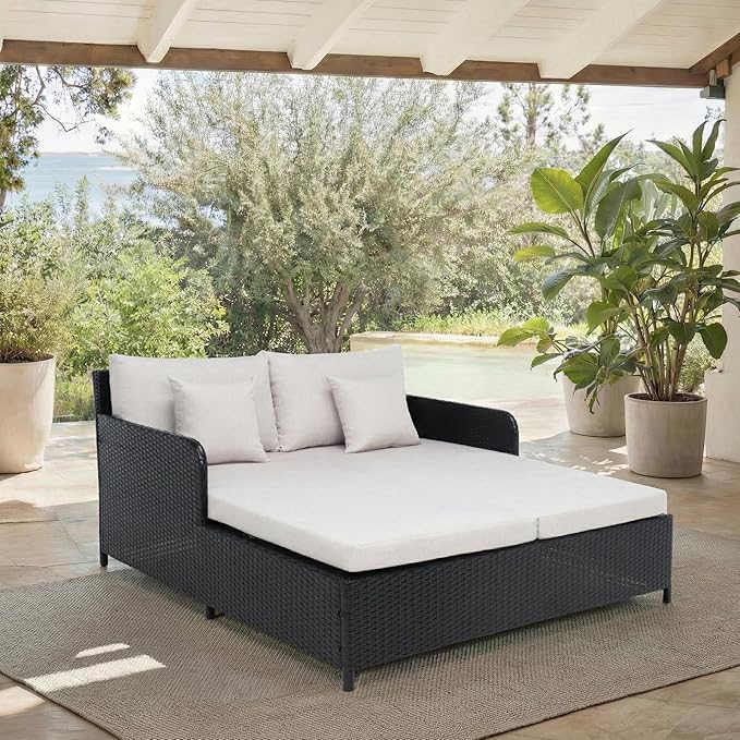 Safavieh Outdoor Collection PAT7500 Daybed - Image 2